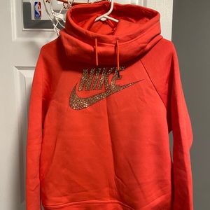 Orange Nike Hoodie